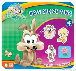 Książka LT Baw się ze mną 4. Zeszyty dla najmłodszych 4 (BABY LONNEY TUNES) 9788378957331 Zielona Sowa