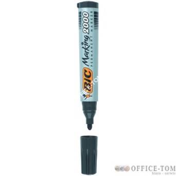 Marker permanentny BIC 2000 Czerwony okrągła końcówka