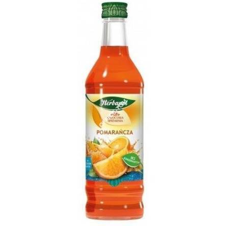 Syrop HERBAPOL Owocowa Spiżarnia pomarańcza 420ml 