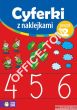 Książka CYFERKI Z NAKLEJKAMI Zeszyt 2, 4-6 9788378956792   Zielona Sowa - 2