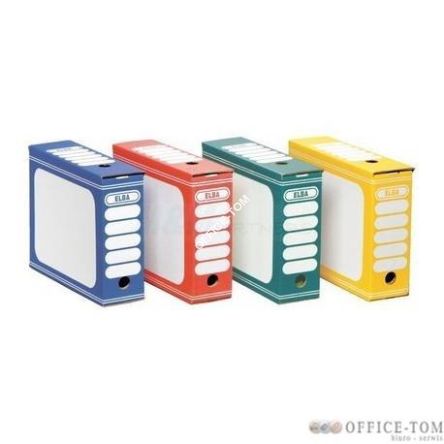 Karton archiwizacyjny ELBTRIC COL A4 9.5cm zielony