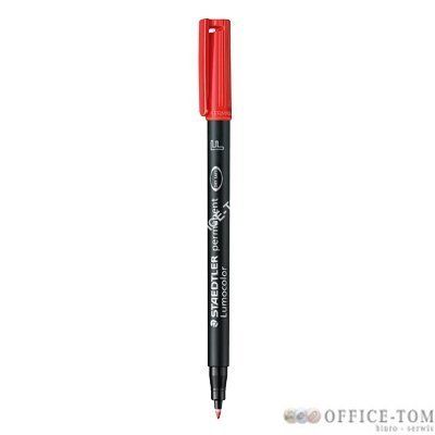 Foliopis F 318 czerwony STAEDTLER LUMOCOLOR