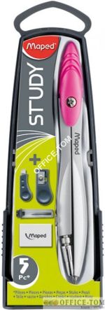 Cyrkiel MAPED STUDY w zestawie 6 elementów