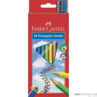 Kredki JUNIOR GRIP 20 kredek 116520 FABER-CASTELL 116538-20