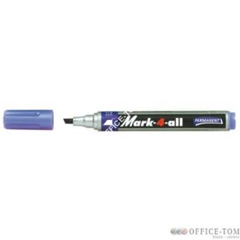Marker permanentny STABILO mark-4-all, ścięta końcówka fioletowy
