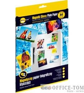 Papier foto Yellow One A4. magnetyczny błysz. 5 arkuszy (4PMG320)