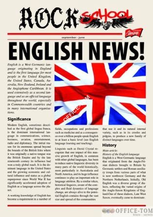 Brulion w twardej oprawie A5, 80k., krata, język angielski  Unipap