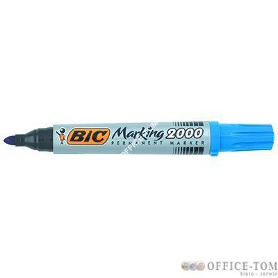 Marker permanentny BIC 2000 Niebieski okrągła końcówka
