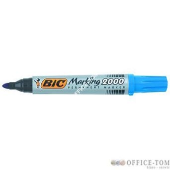 Marker permanentny BIC 2000 Niebieski okrągła końcówka
