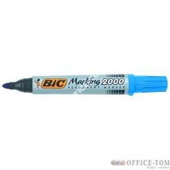 Marker permanentny BIC 2000 Niebieski okrągła końcówka