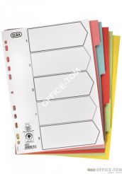 Przekładki Elba A4 5T Karton 160g kolor