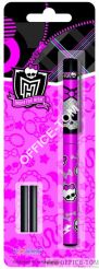 Pióro kulkowe + 2 naboje (blister) MONSTER HIGH