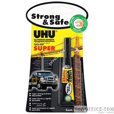 Klej Strong&Safe UHU 3 g blister