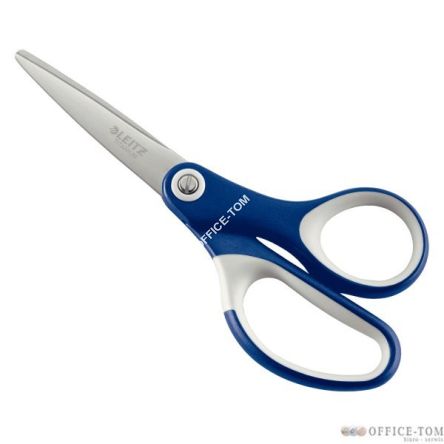 Nożyczki tytanowe Leitz, 150 mm, niebieskie