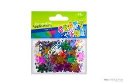 Ozdoby metaliczne Płatki Śniegu 14G CRAFT WITH FUN