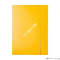 Teczka lakierowana z gumką, A4, żółty Esselte