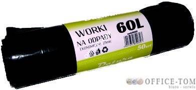 Worek na śmieci DATURA 60L ekonomiczny (50)