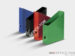 Pojemnik na czasopisma z nadrukiem B4  zielony Vaupe