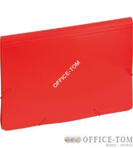 Aktówka EAGLE z 12 przegrdkami czerwpna 9112C