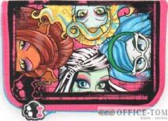 Piórnik dwuklapkowy bez wyposażenia MONSTER HIGH ST.MAJEWSKI