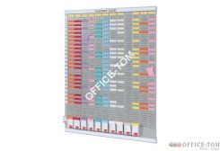 Planer NOBO T-Card  roczny, 13 kolumn, 54 okienka