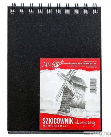 Szkicownik B6 98g 80kartek  KOH I NOOR