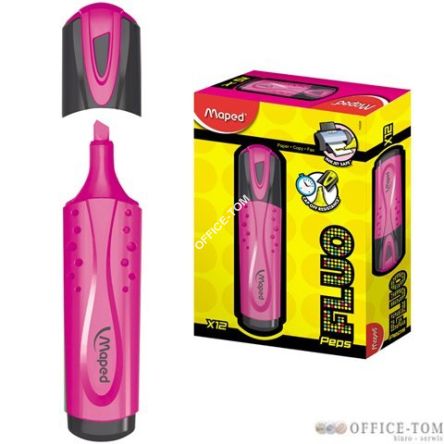 Zakreślacz Fluo peps różowy Maped