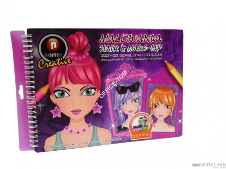 Malowanka 2821-02 szablon+naklejki