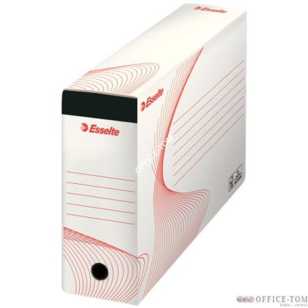 Pudło archiwizacyjne na teczki zawieszane, biały ESSELTE
