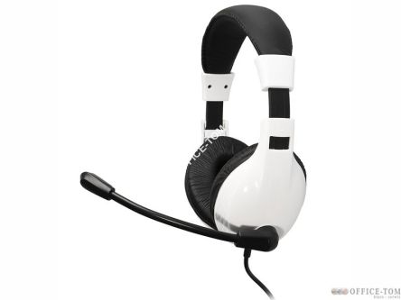 Słuchawki z mikrofonem  TRACER DUNE Mini-jack Czarno-białe