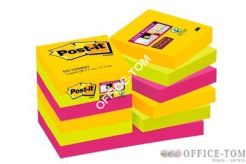 Karteczki samoprzylepne Post-it® Super Sticky, paleta Rio de Janeiro, 47,6 x 47,6mm , 12x90 kartek 622-12SS-RIO 70005271518
