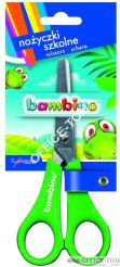 Nożyczki szkolne z podziałką BAMBINO (blister) ST.MAJEWSKI