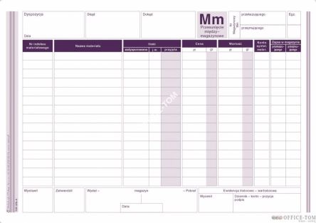 MM przesunięcie materiałów MICHALCZYK I PROKOP A5 80 kartek