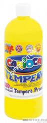 Farba Carioca tempera 1000 ml żółta cytrynowa (ko03/02)