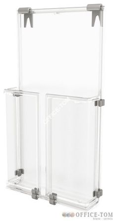 Kieszeń na ulotki wisząca A5 Panta Plast