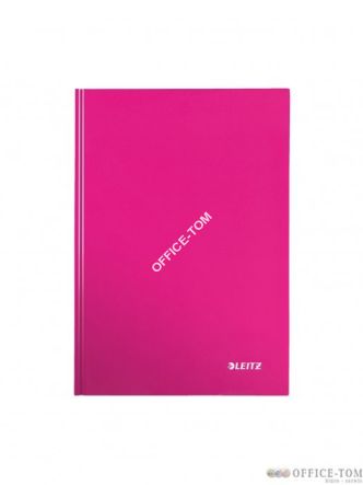 Brulion w kratkę A5 Leitz WOW, różowy
