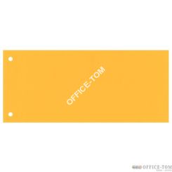 Separatory kartonowe ESSELTE, żółty 100szt