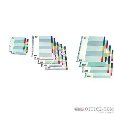 Przekładki A4 MAXI z kolorowego PP 12  100205086 ELBA