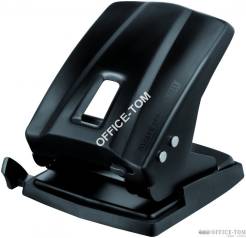 Dziurkacz ESSENTALS METAL czarny 45 kartek