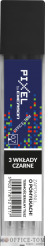 Wkład do dług.termościeralnego PIXEL czarny