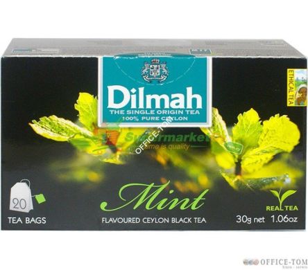 Herbata DILMAH AROMAT MIĘTA 20torebek