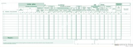 Lista wynagrodzeń, 1/2 A-3 MICHALCZYK & PROKOP