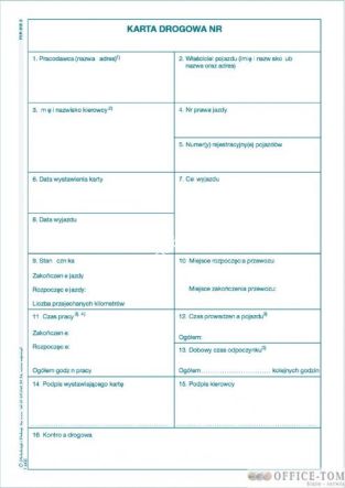Karta drogowa MICHALCZYK I PROKOP A5 80 kartek