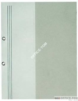 Skoroszyt oczkowy 1/2 A4 300 g/m2, opakowanie 50 szt.