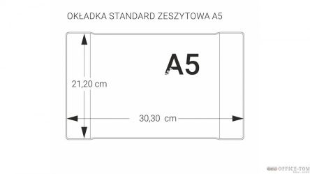 Okładka zeszytowa A5 bezbarwna BIURFOL (50)