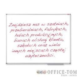 Tablica NOBO biała CLASSIC 900X1800 magnetyczna suchościeralna, porcelanowa