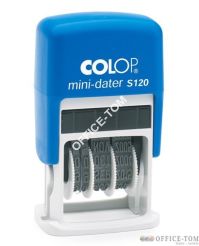 Datownik  MINI S120 POL.pod.czarna COLOP