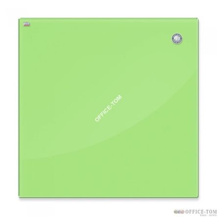 Tablica szklana magnetyczna 60x40cm jasna zieleń 2x3