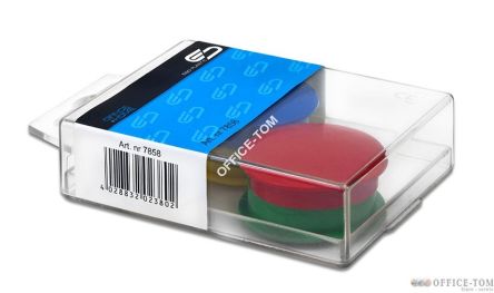 Magnesy kolorowe E&D Plastic-25*5-opKM-il8-zb10