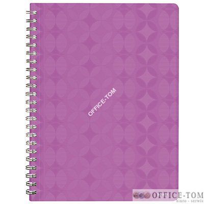 Zeszyt LEITZ Retro Chic, A4, w linię, fioletowy